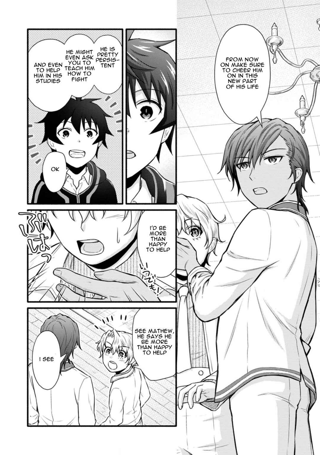 Page 12 Chapter 37 Gakuen Kishi no Level Up! Level 1000 Koe no Tenseisha, Ochikobore Class ni Nyuugaku. Soshite,