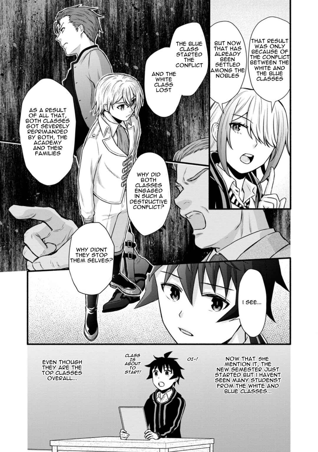 Page 20 Chapter 37 Gakuen Kishi no Level Up! Level 1000 Koe no Tenseisha, Ochikobore Class ni Nyuugaku. Soshite,