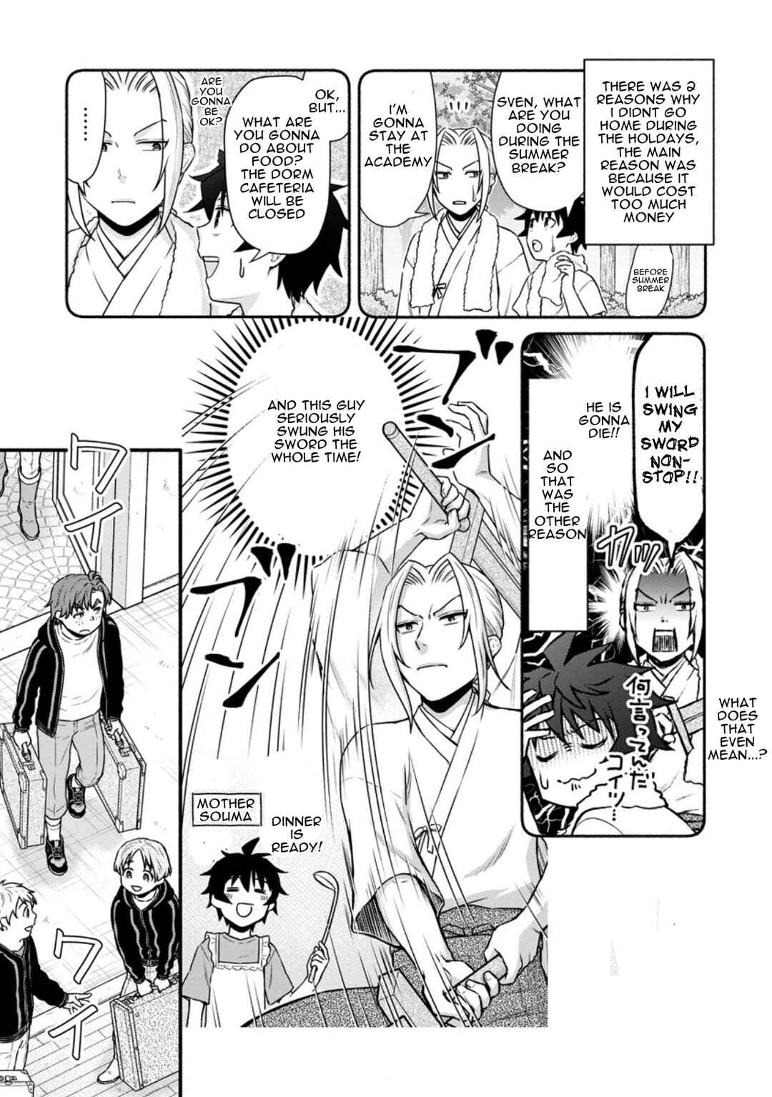 Page 4 Chapter 37 Gakuen Kishi no Level Up! Level 1000 Koe no Tenseisha, Ochikobore Class ni Nyuugaku. Soshite,