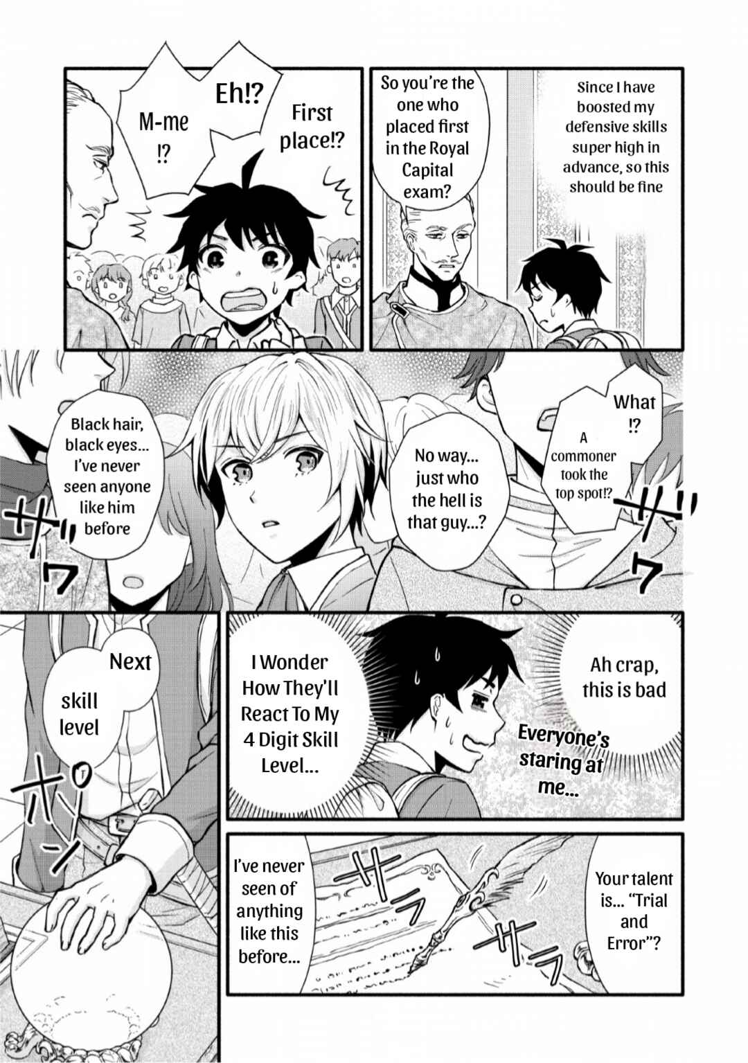 Page 19 Chapter 1 Gakuen Kishi no Level Up! Level 1000 Koe no Tenseisha, Ochikobore Class ni Nyuugaku. Soshite,