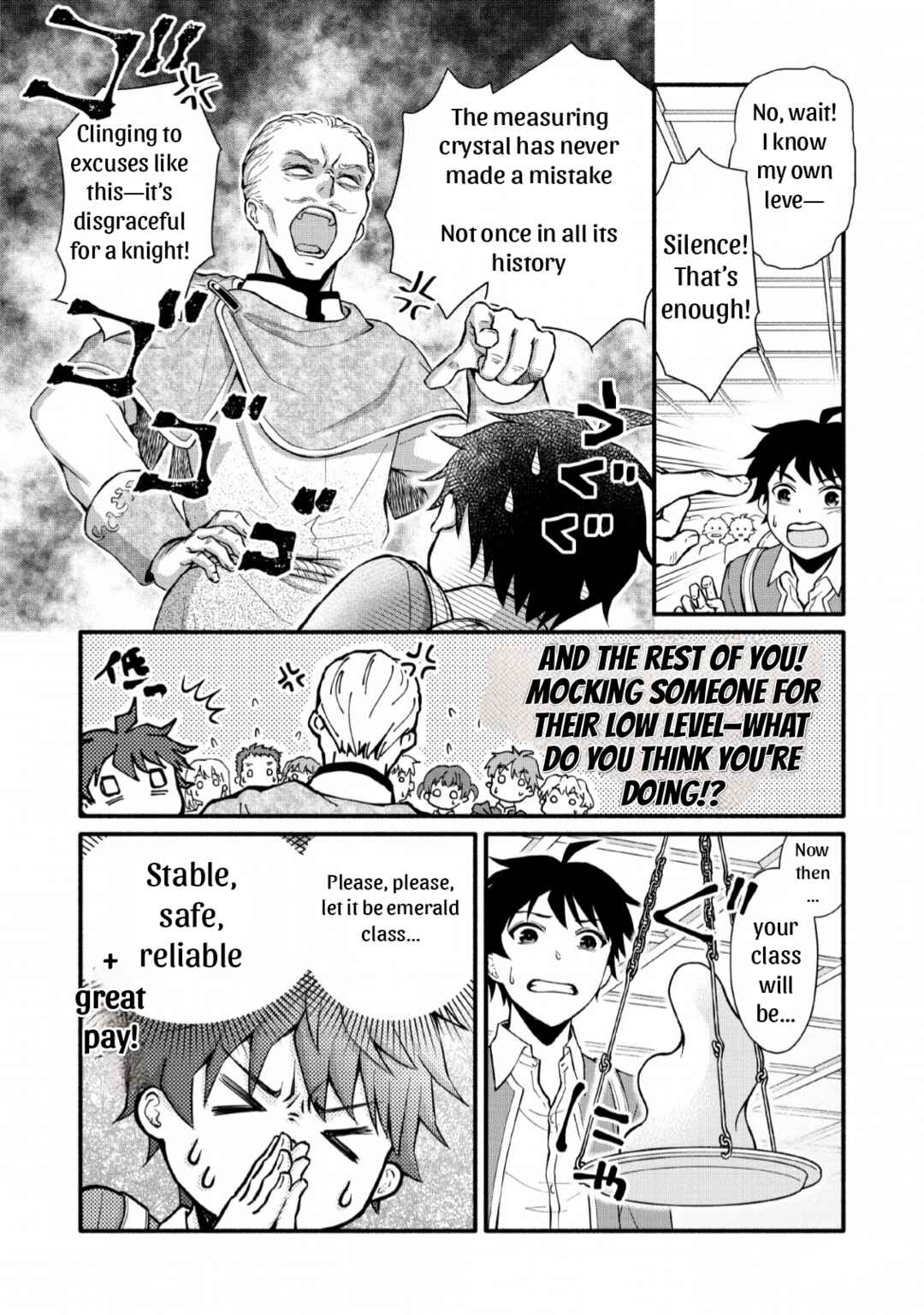 Page 22 Chapter 1 Gakuen Kishi no Level Up! Level 1000 Koe no Tenseisha, Ochikobore Class ni Nyuugaku. Soshite,