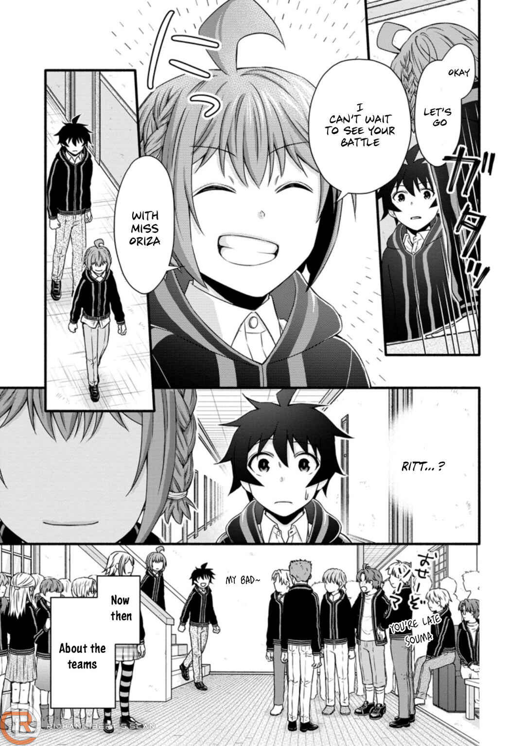 Page 20 Chapter 22 Gakuen Kishi no Level Up! Level 1000 Koe no Tenseisha, Ochikobore Class ni Nyuugaku. Soshite,