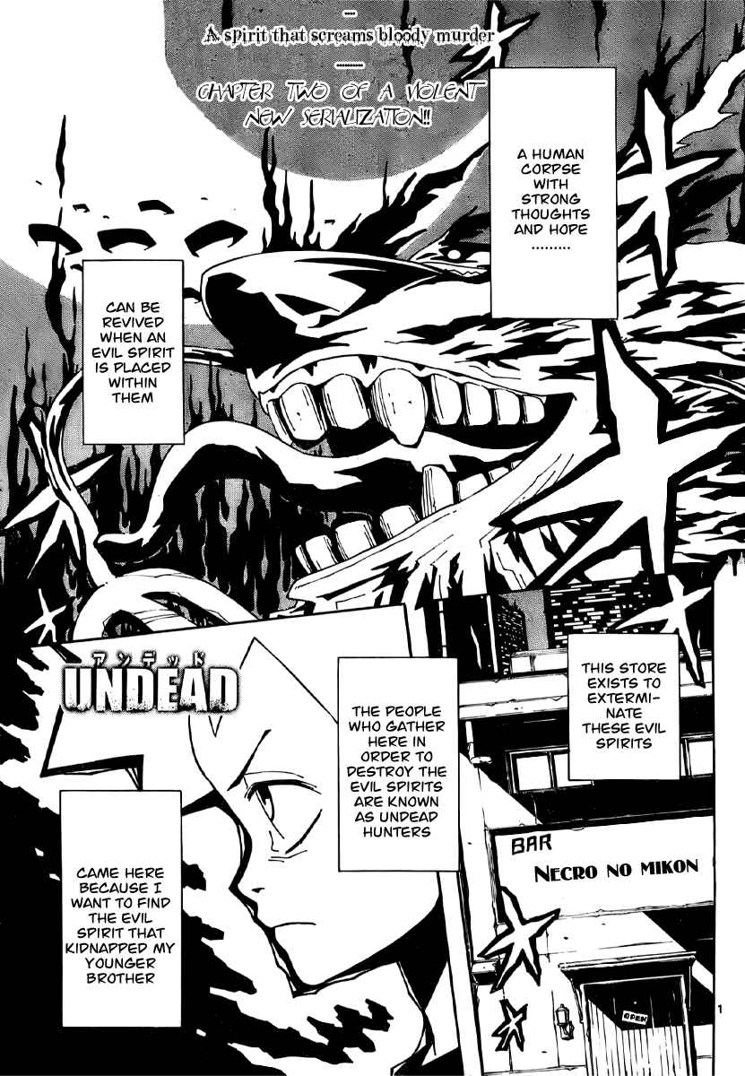 Page 1 Chapter 2 Undead