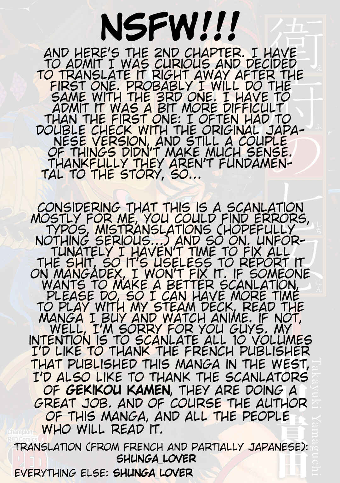 Page 1 Chapter 2 Seven Ninja of the Imperial Guard