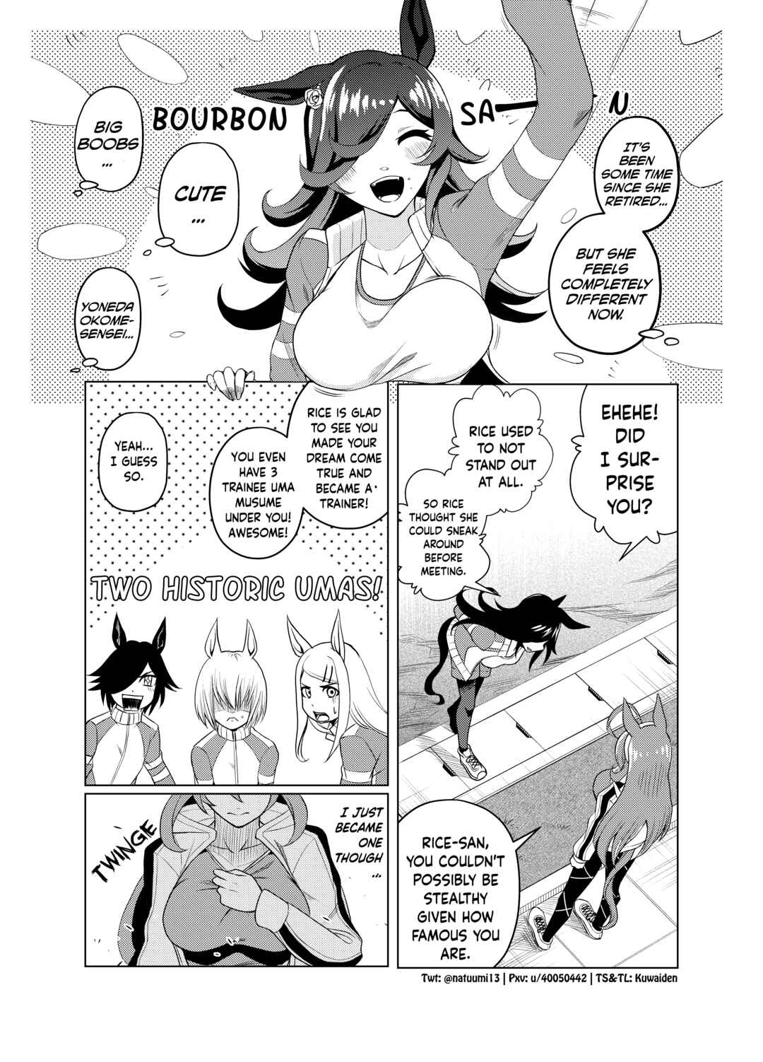 Page 11 Chapter 1 Uma Musume Pretty Derby - A Story where a Mysterious Picture Book Uma Musume Author Calls Out to Me (Doujinshi)