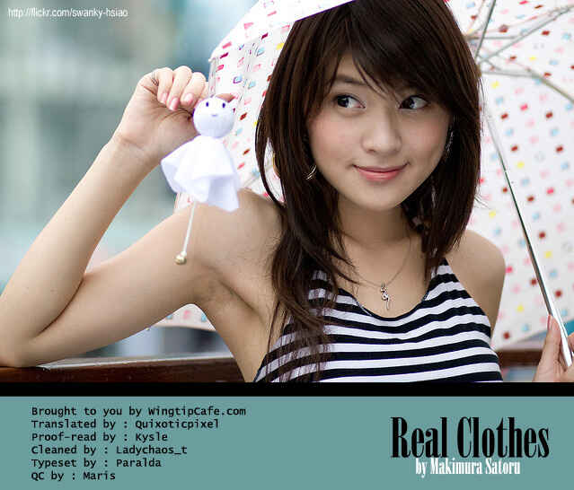 Page 1 Chapter 16 Real Clothes