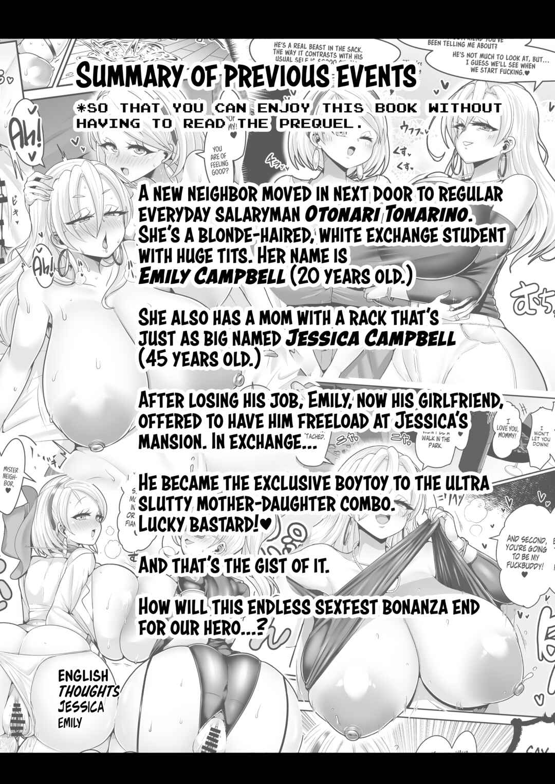Page 3 Chapter 3 A White, Blonde, Sex-Crazed Exchange Student with Big Tits Moved in Next Door!!