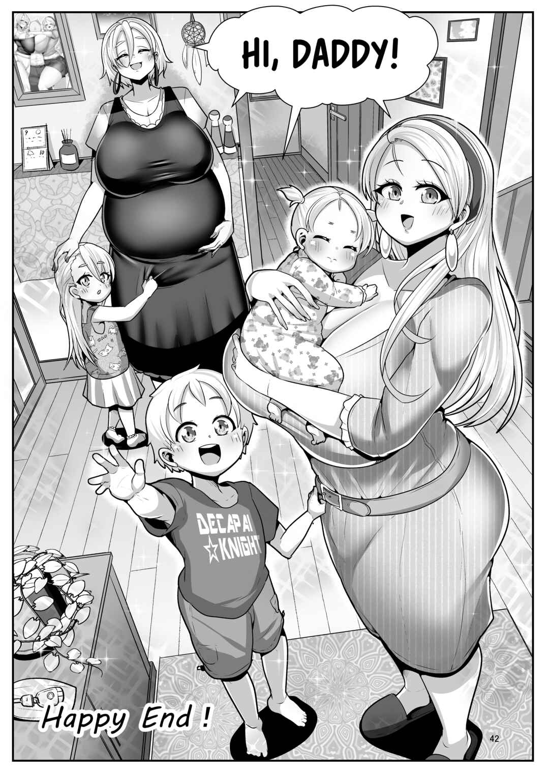 Page 43 Chapter 3 A White, Blonde, Sex-Crazed Exchange Student with Big Tits Moved in Next Door!!