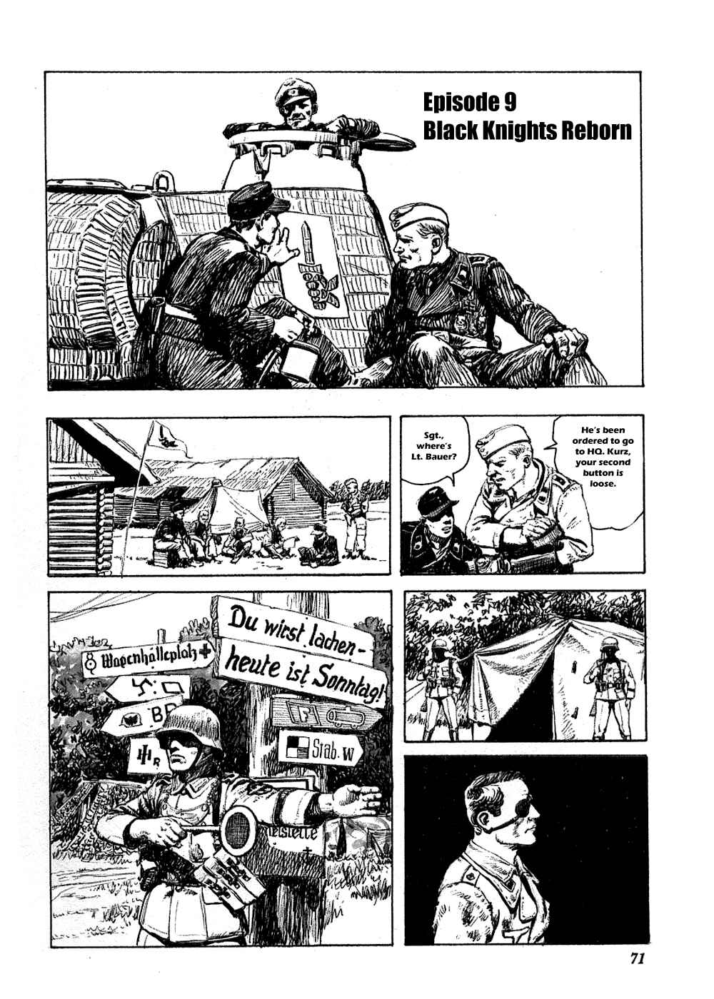 Page 1 Chapter 9 The Black Knight Story