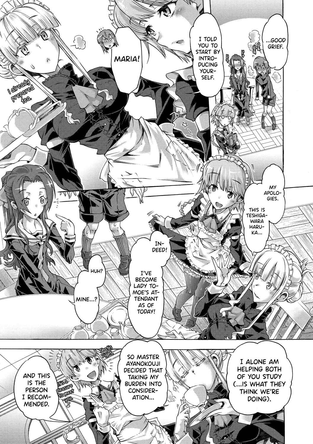 Page 3 Chapter 3 Maria-san no Okinimesu mama - Maria, as you like.
