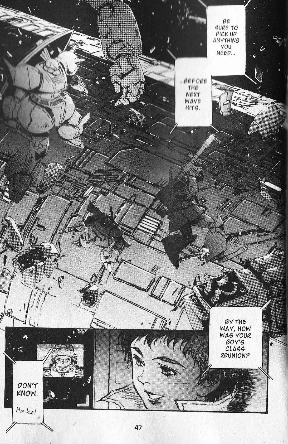 Page 10 Chapter 12 Mobile Suit Gundam - École du Ciel