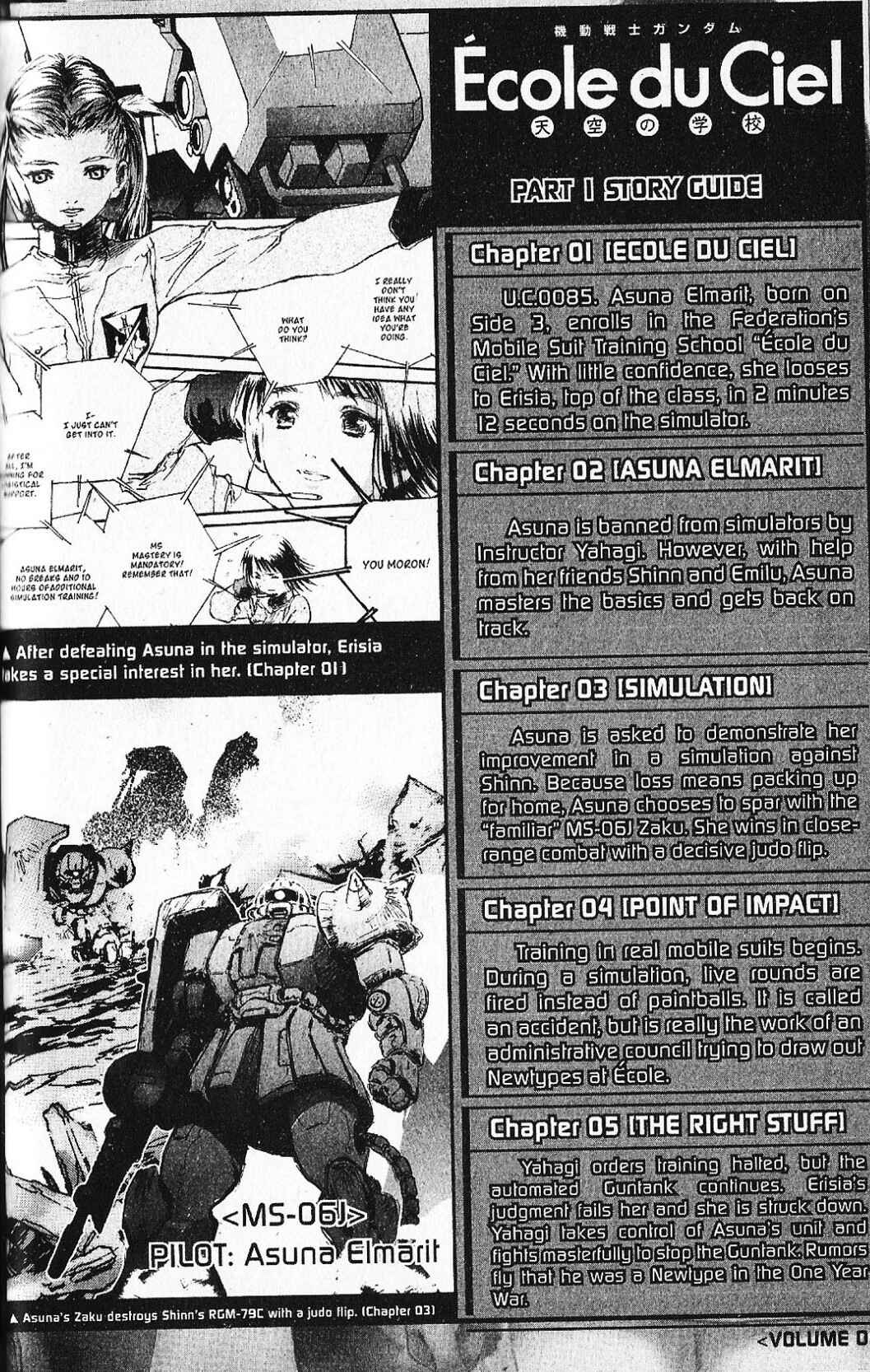 Page 40 Chapter 22 Mobile Suit Gundam - École du Ciel