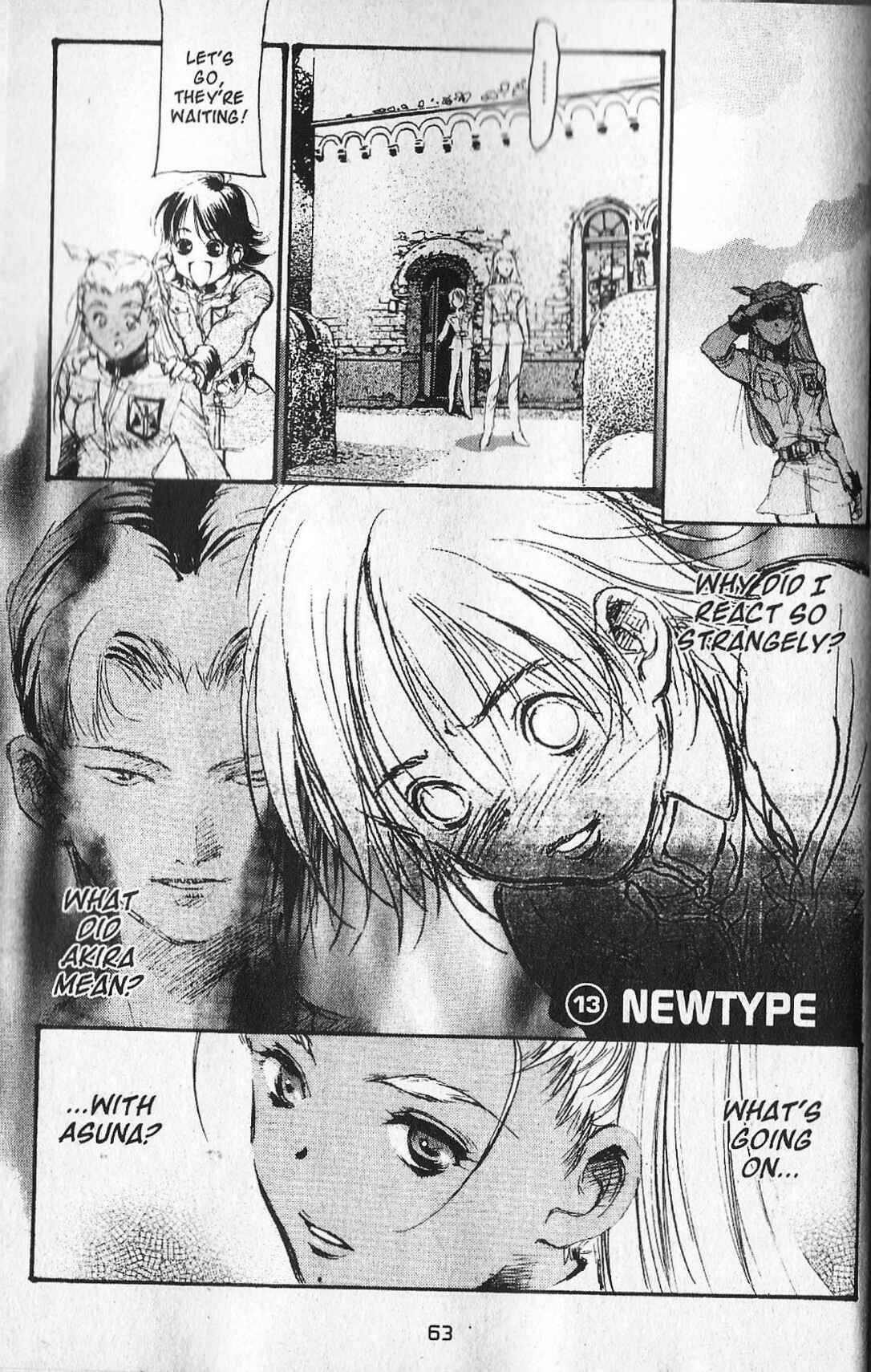 Page 1 Chapter 13 Mobile Suit Gundam - École du Ciel