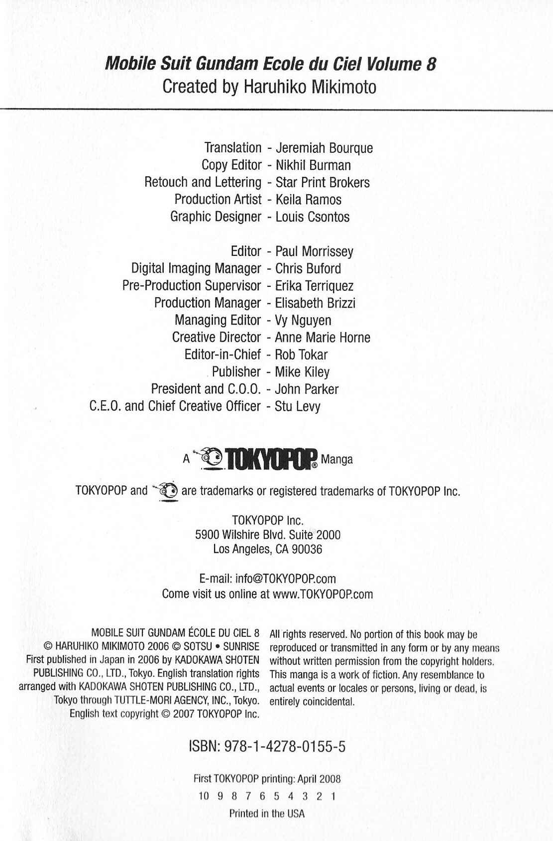 Page 6 Chapter 38 Mobile Suit Gundam - École du Ciel