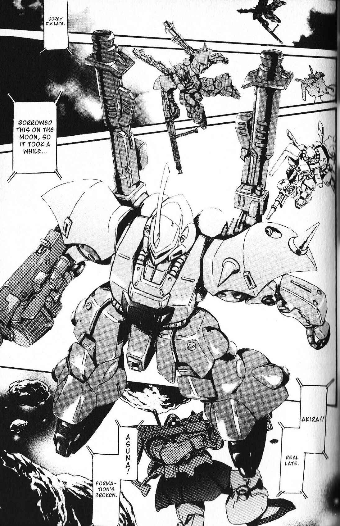 Page 18 Chapter 36 Mobile Suit Gundam - École du Ciel