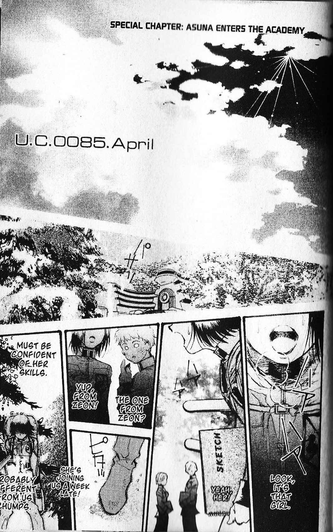 Page 1 Chapter 10.1 Mobile Suit Gundam - École du Ciel
