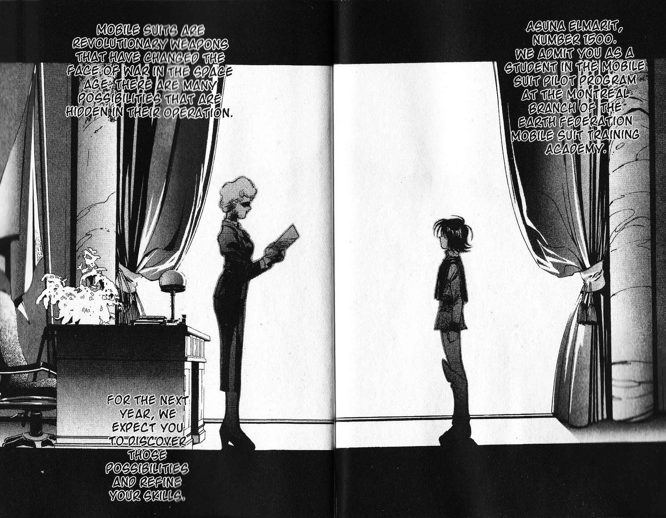 Page 30 Chapter 10.1 Mobile Suit Gundam - École du Ciel