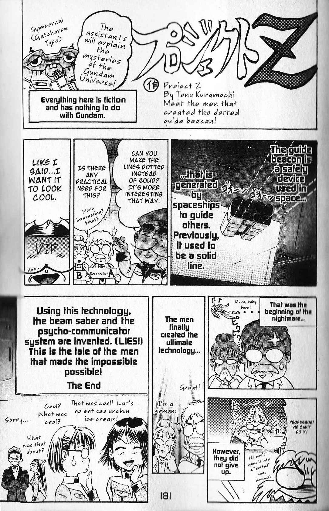 Page 36 Chapter 10.1 Mobile Suit Gundam - École du Ciel