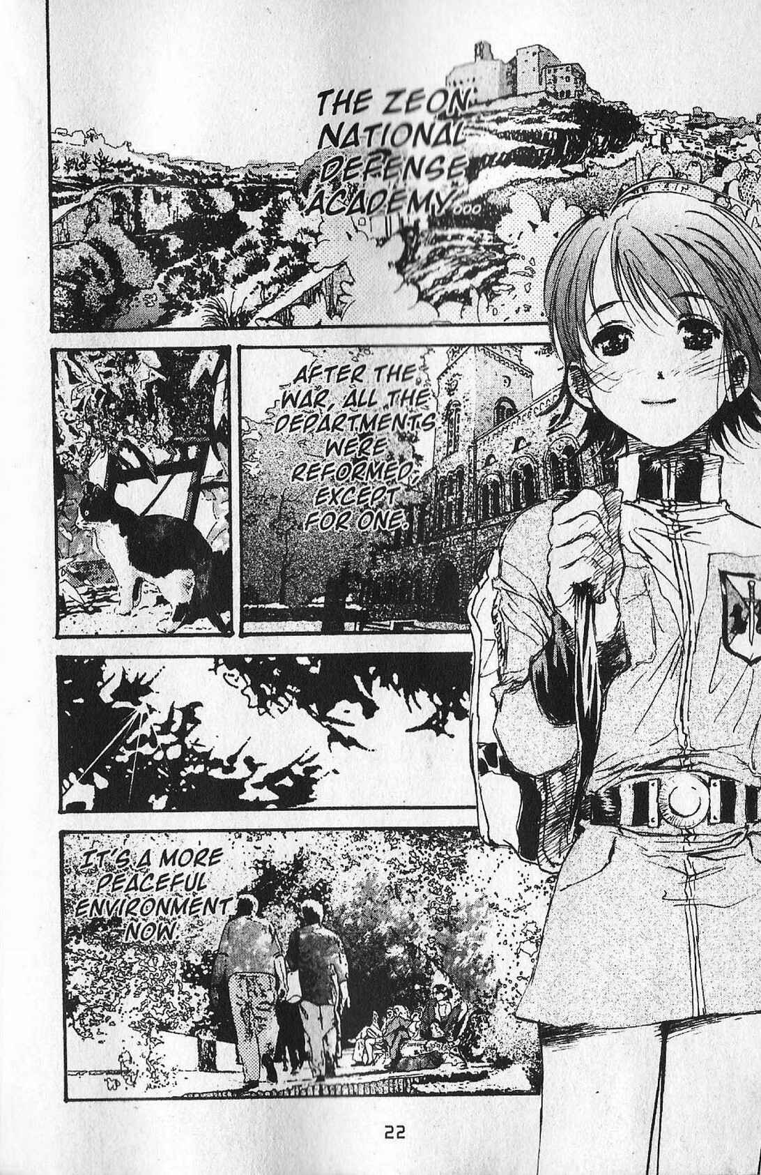 Page 22 Chapter 11 Mobile Suit Gundam - École du Ciel