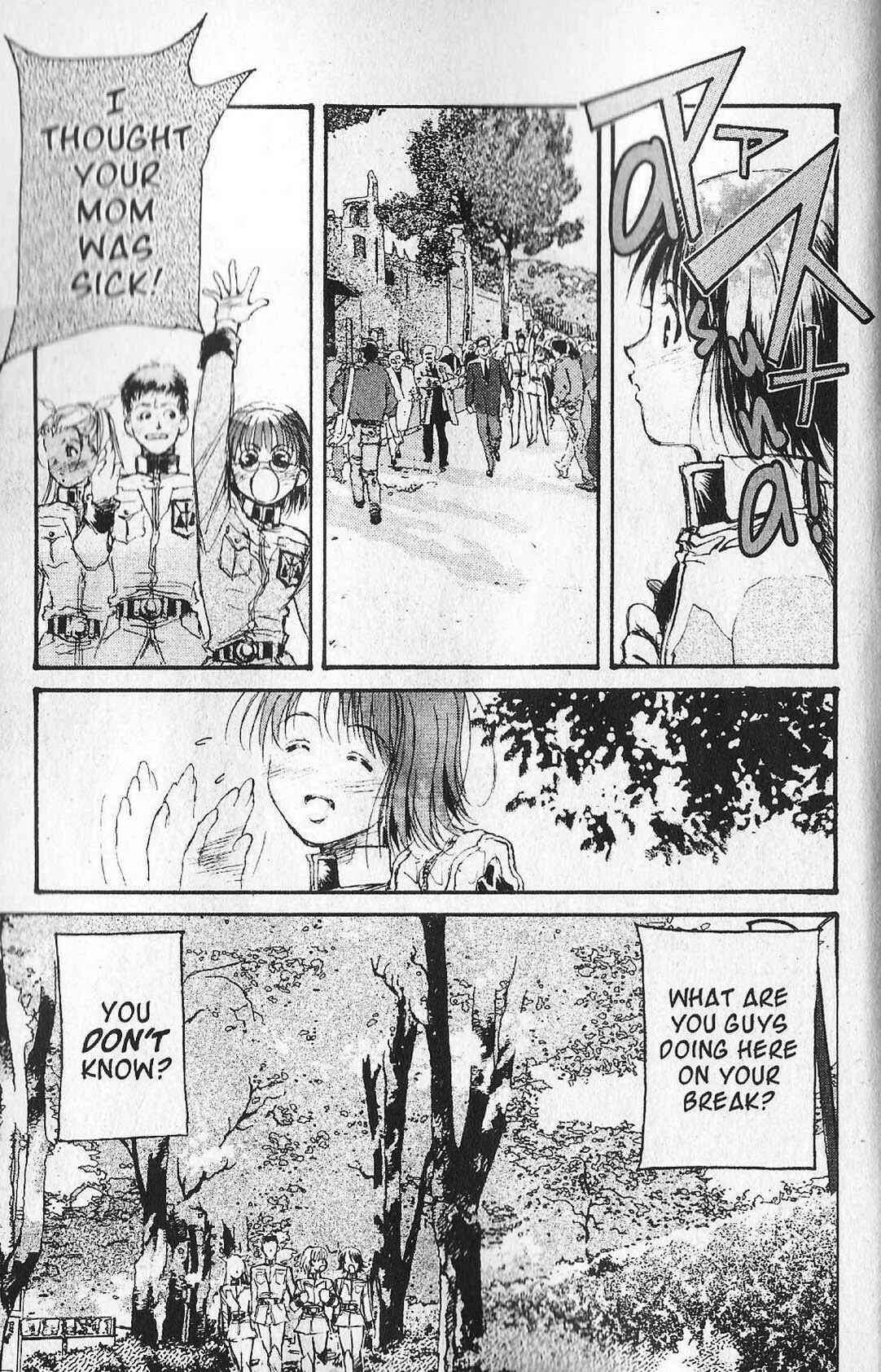 Page 23 Chapter 11 Mobile Suit Gundam - École du Ciel