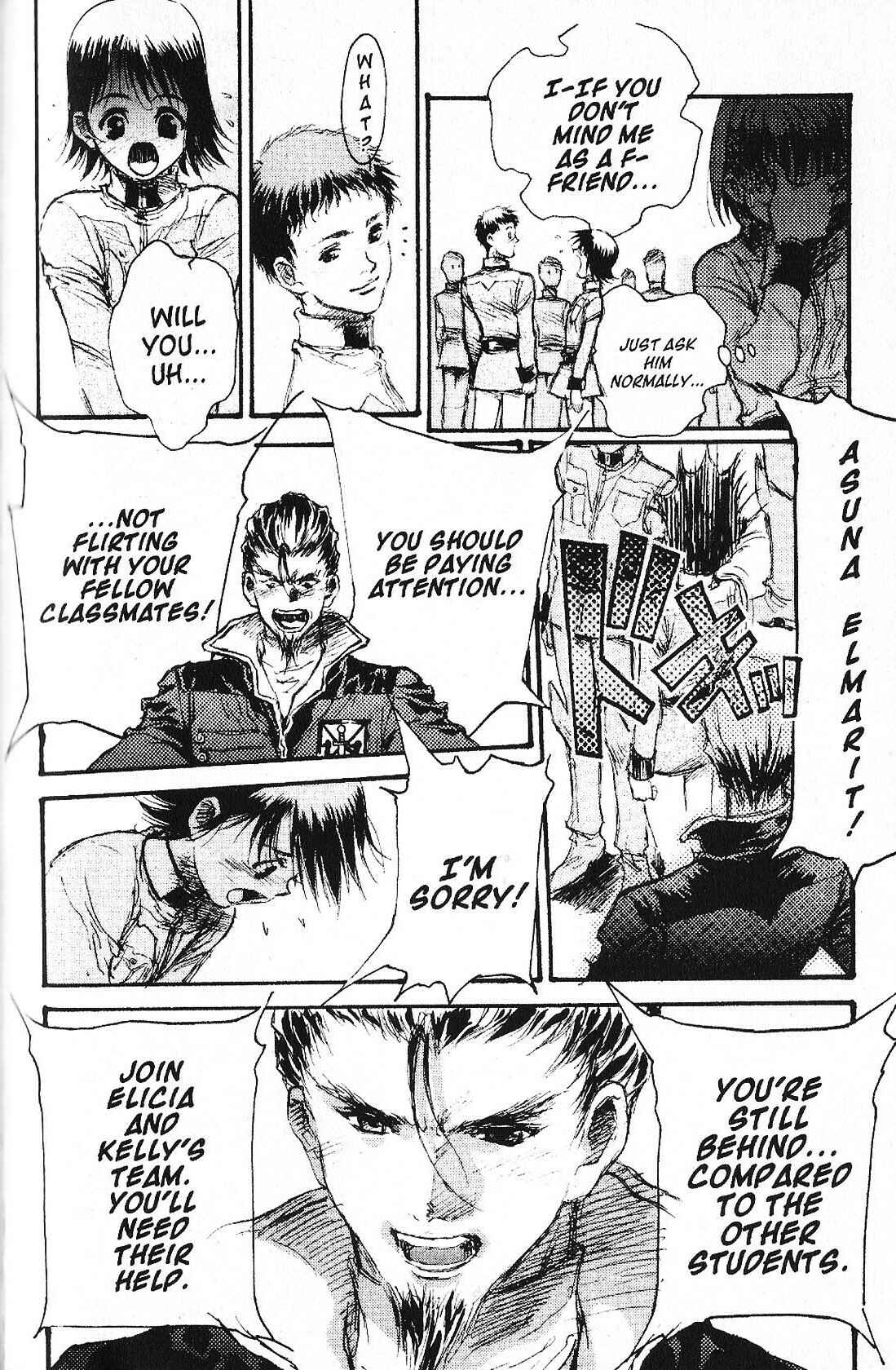 Page 8 Chapter 4 Mobile Suit Gundam - École du Ciel