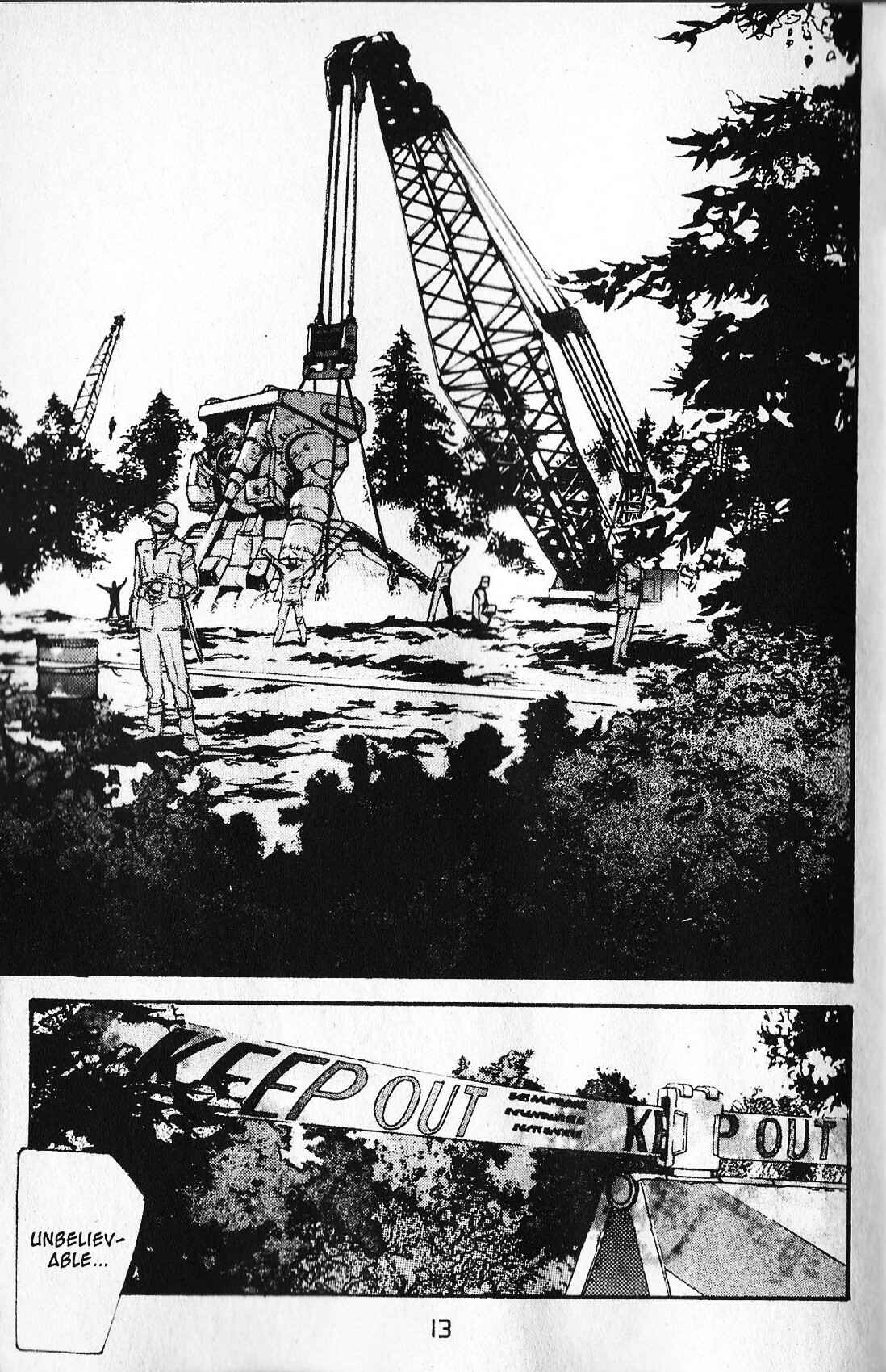 Page 13 Chapter 6 Mobile Suit Gundam - École du Ciel