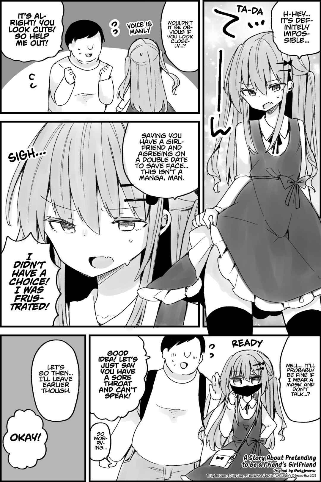 Page 1 Chapter Unknown_b512 A Story About Pretending to be a Friends Girlfriend