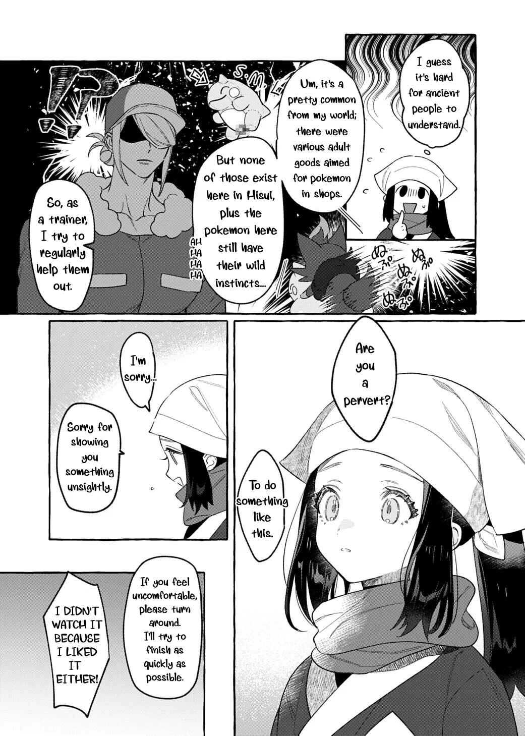 Page 8 Chapter Unknown_8ff5 Pokémon Legends: Arceus - Even though youre a Stranger (Doujinshi)