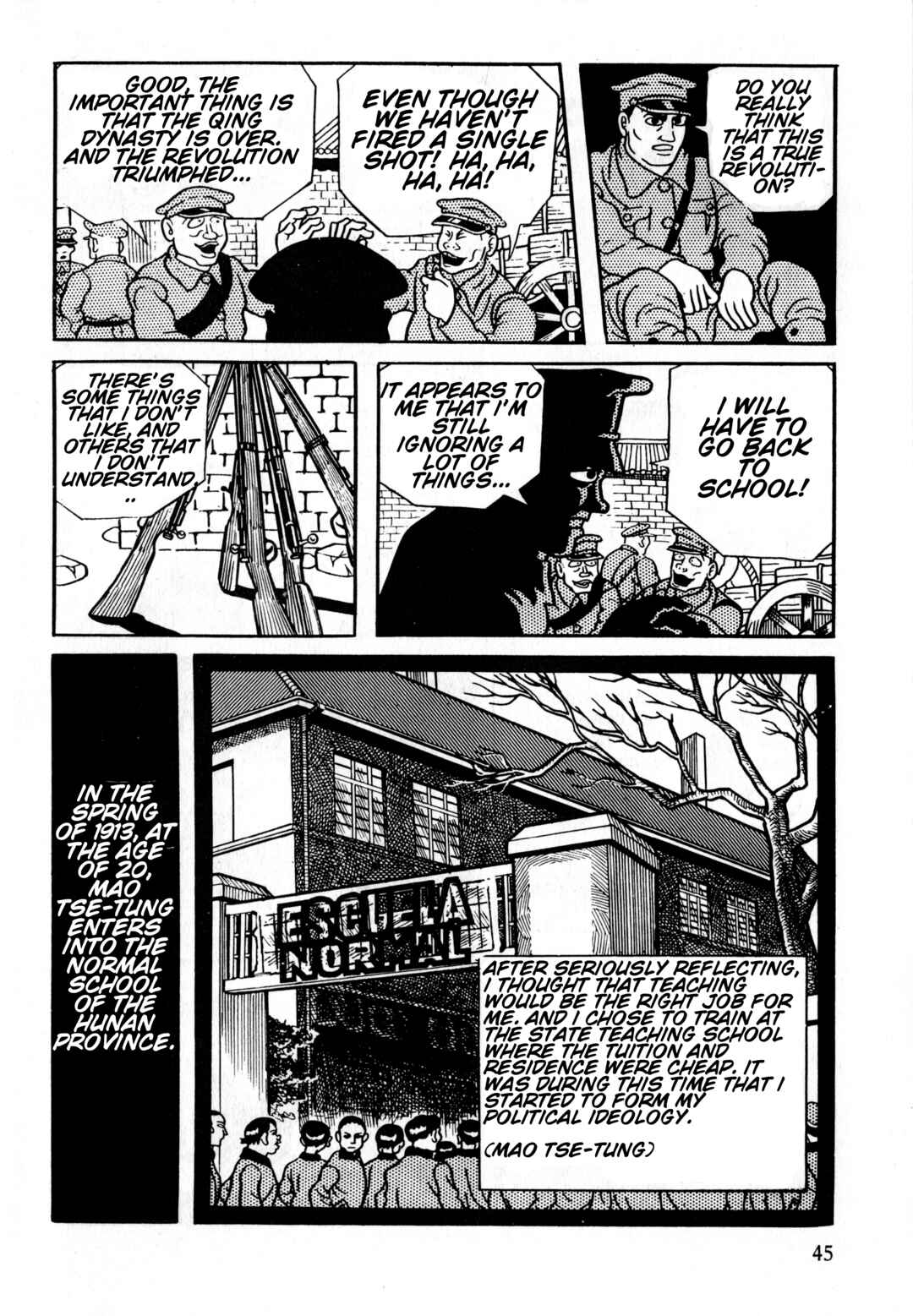 Page 11 Chapter 2 Gekiga Legend of Mao Zedong