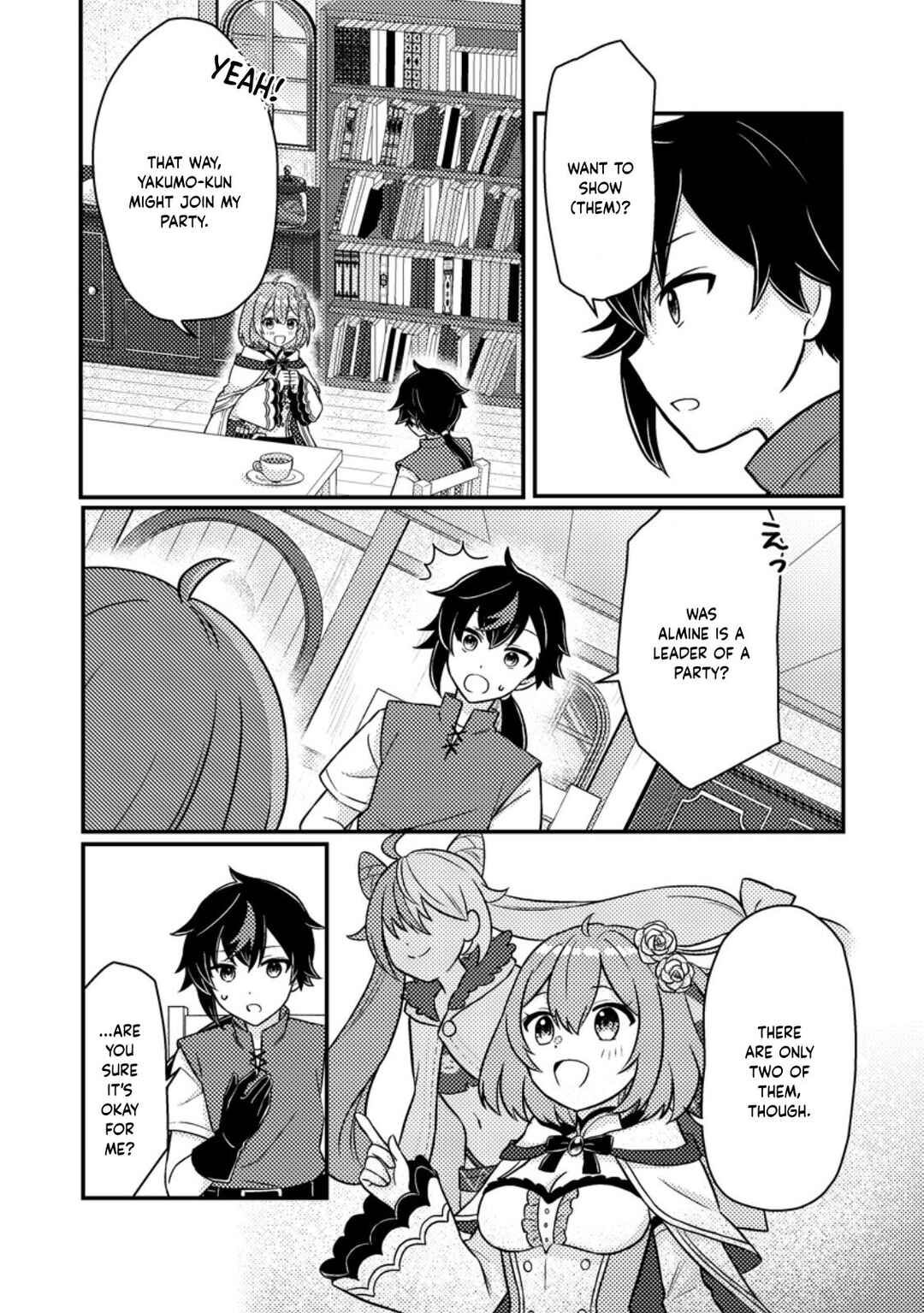 Page 1 Chapter 2.3 Zako Skill to Tsuihou Sareta Kami Tsukai, Shin no Chikara ga Kakuseishi Sekai Saikyou ni ~Sekai de Boku Dake Unique Skill wo Futatsu Motteta node Shin no Nakama to Nariagaru~
