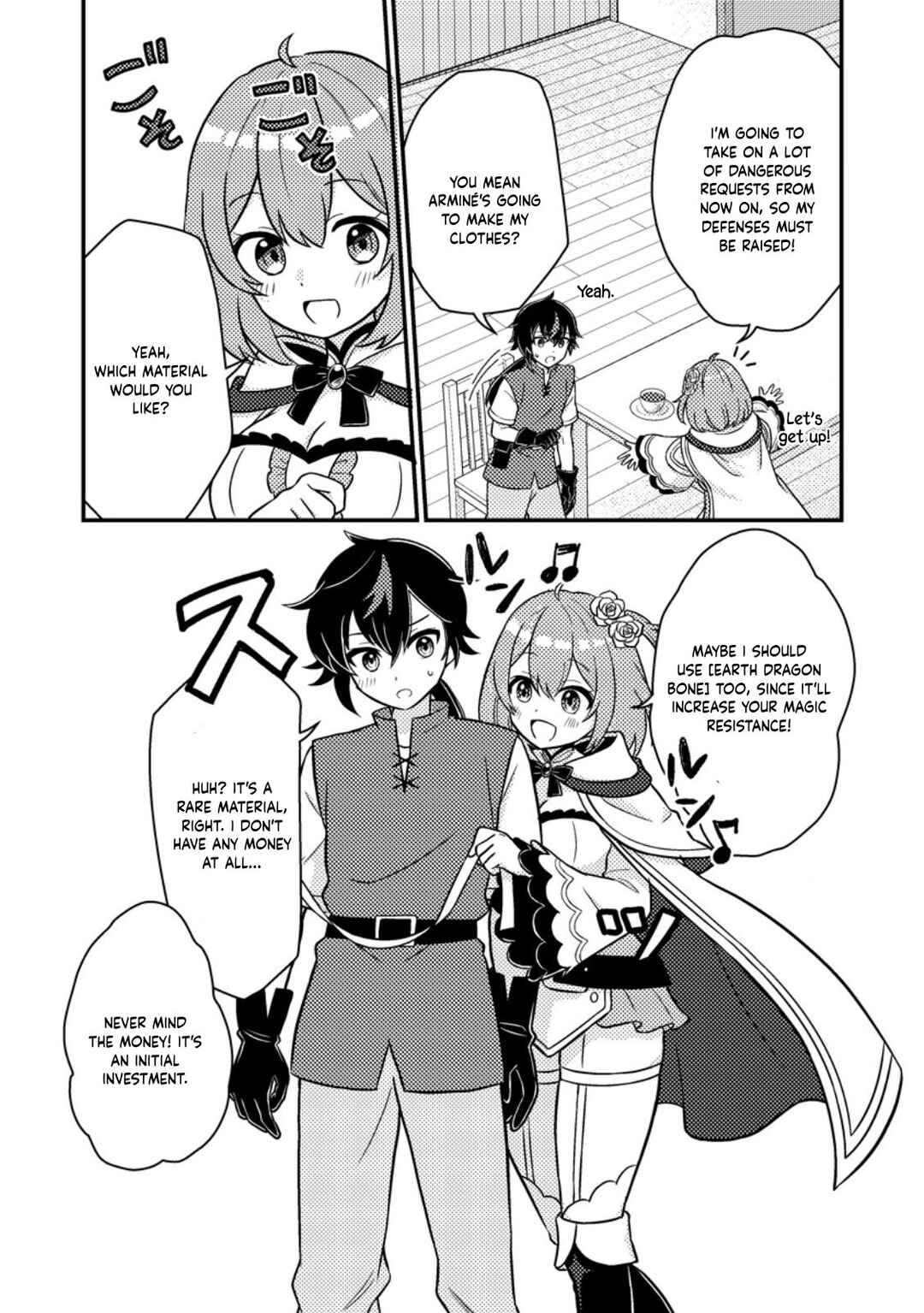 Page 9 Chapter 2.3 Zako Skill to Tsuihou Sareta Kami Tsukai, Shin no Chikara ga Kakuseishi Sekai Saikyou ni ~Sekai de Boku Dake Unique Skill wo Futatsu Motteta node Shin no Nakama to Nariagaru~