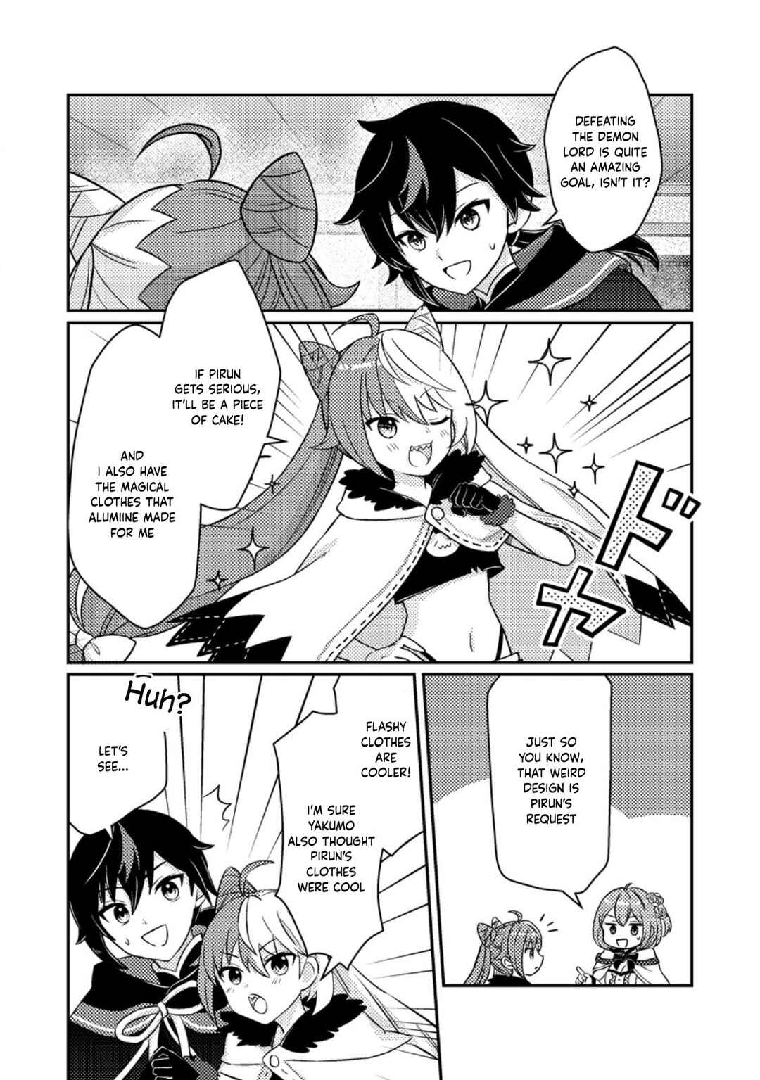 Page 4 Chapter 3.1 Zako Skill to Tsuihou Sareta Kami Tsukai, Shin no Chikara ga Kakuseishi Sekai Saikyou ni ~Sekai de Boku Dake Unique Skill wo Futatsu Motteta node Shin no Nakama to Nariagaru~
