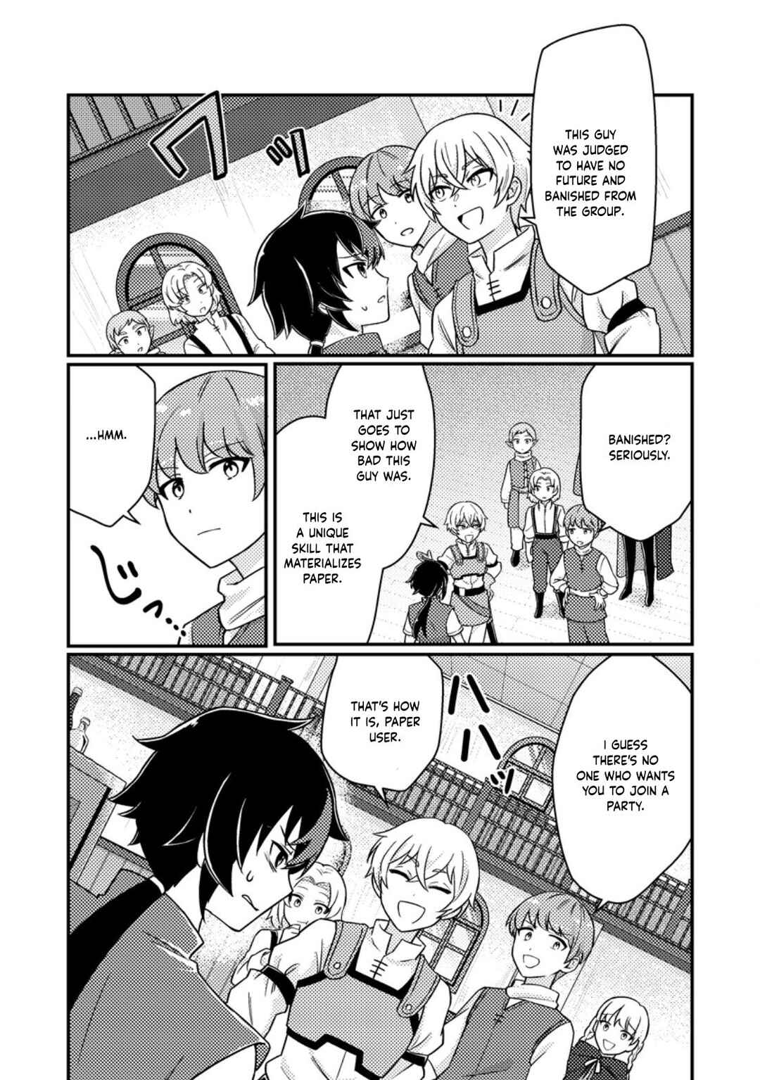 Page 3 Chapter 2.1 Zako Skill to Tsuihou Sareta Kami Tsukai, Shin no Chikara ga Kakuseishi Sekai Saikyou ni ~Sekai de Boku Dake Unique Skill wo Futatsu Motteta node Shin no Nakama to Nariagaru~