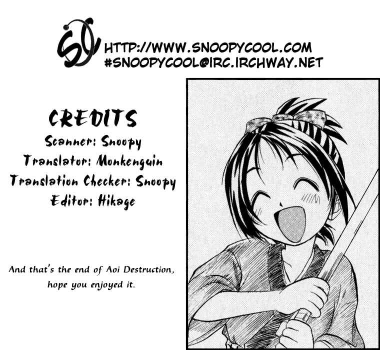 Page 1 Chapter 6 Aoi Destruction!