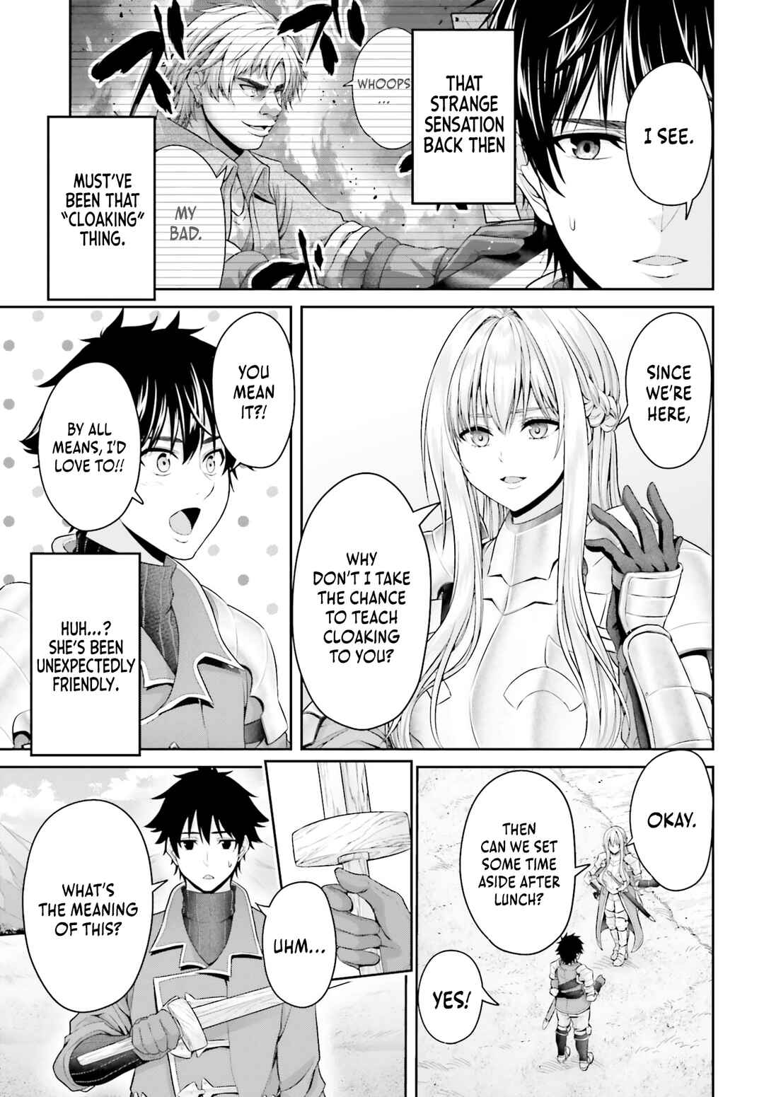 Page 14 Chapter 5 Tensei Shita Kuukan Mahoutsukai wa Shoutai Kakushite Medachitai!