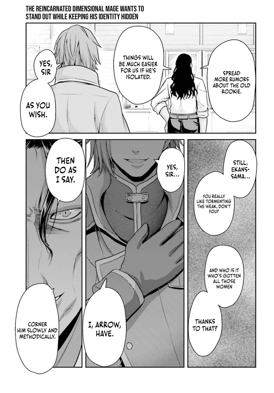 Page 34 Chapter 4 Tensei Shita Kuukan Mahoutsukai wa Shoutai Kakushite Medachitai!