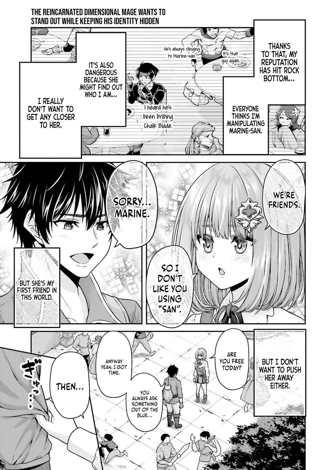 Page 6 Chapter 4 Tensei Shita Kuukan Mahoutsukai wa Shoutai Kakushite Medachitai!