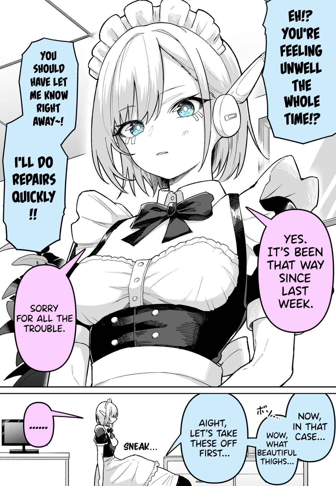 Page 1 Chapter Unknown_8fe7 A Pervert Doctor and a Surprisingly Emotional Android