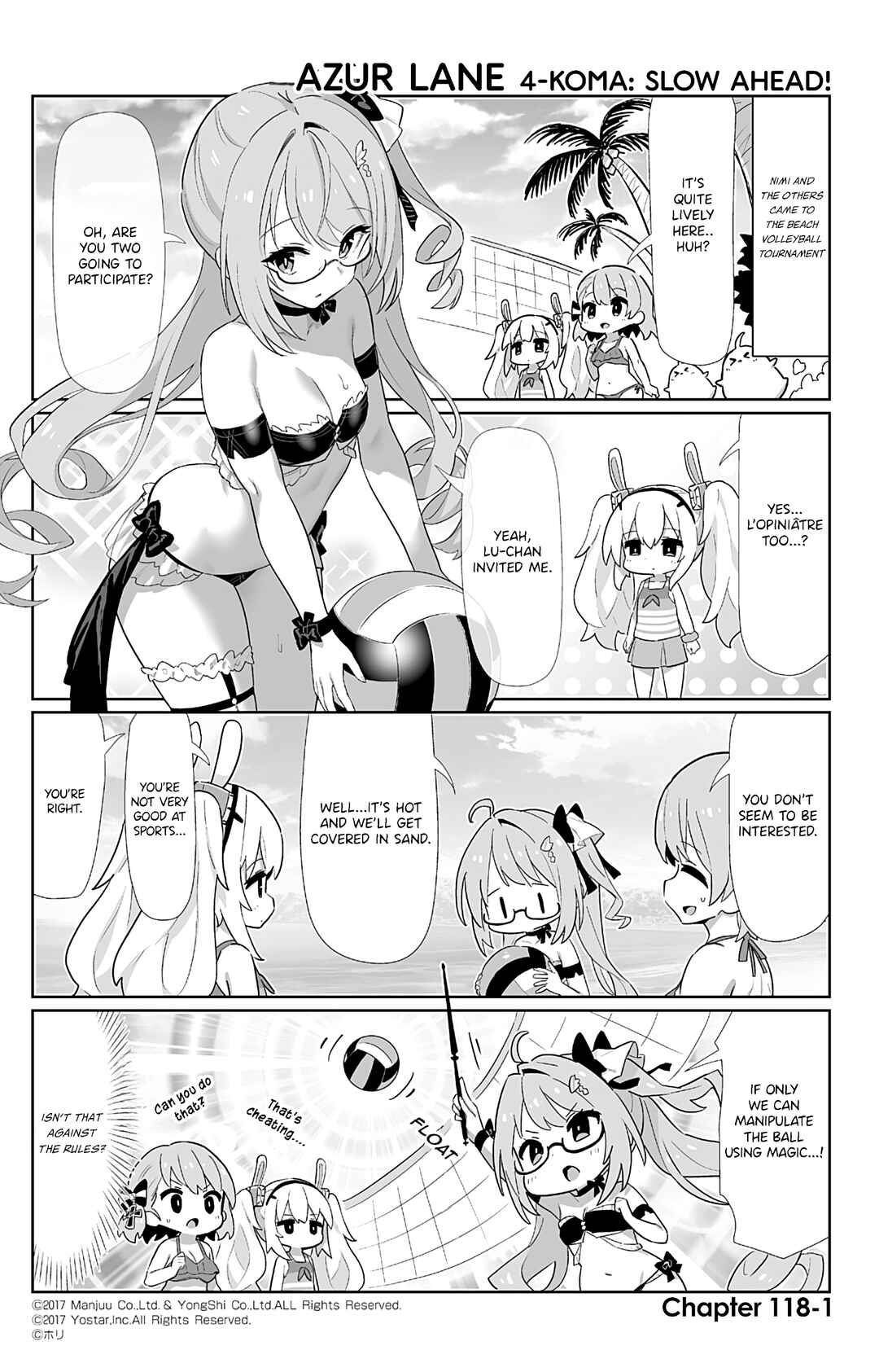 Page 1 Chapter 118 Azur Lane: Bisoku Zensin!