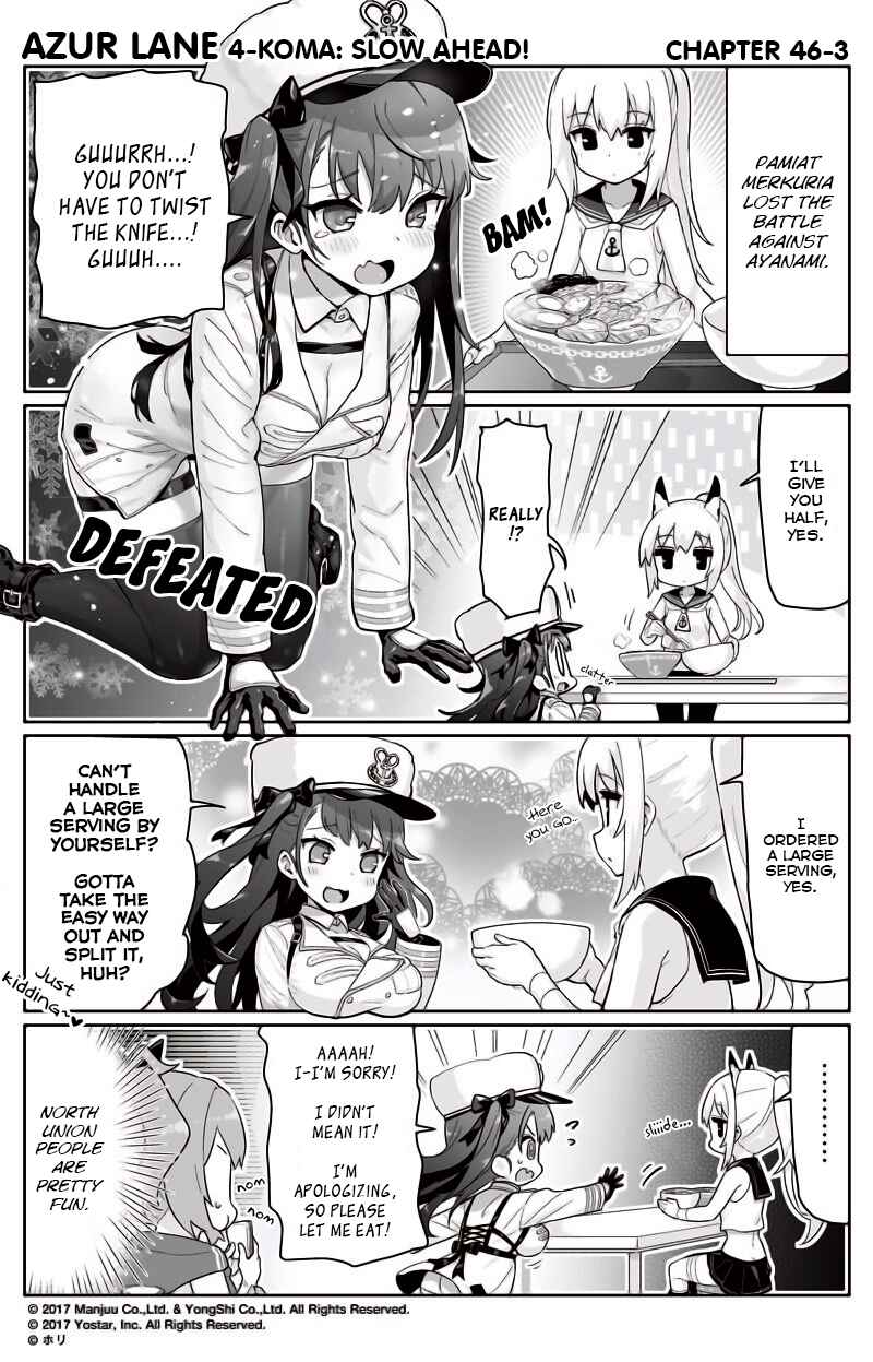 Page 3 Chapter 46 Azur Lane: Bisoku Zensin!