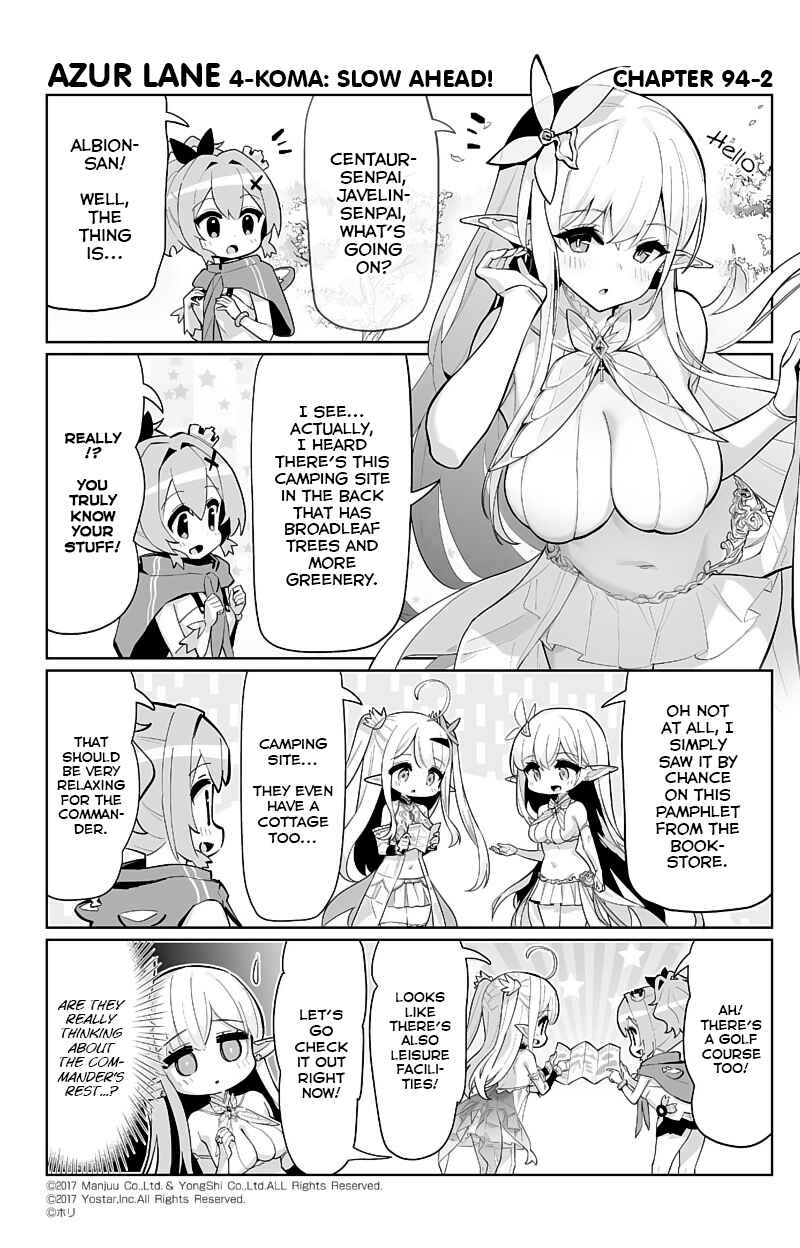 Page 2 Chapter 94 Azur Lane: Bisoku Zensin!
