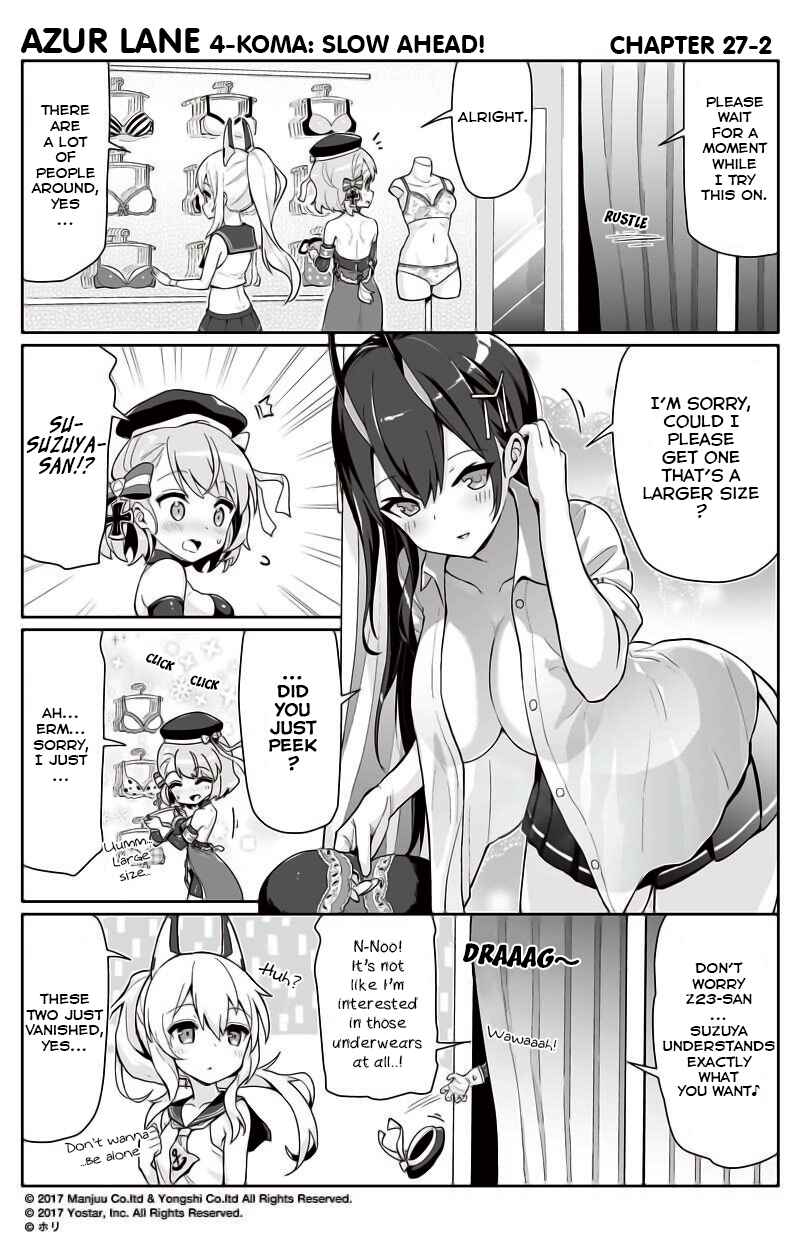 Page 2 Chapter 27 Azur Lane: Bisoku Zensin!