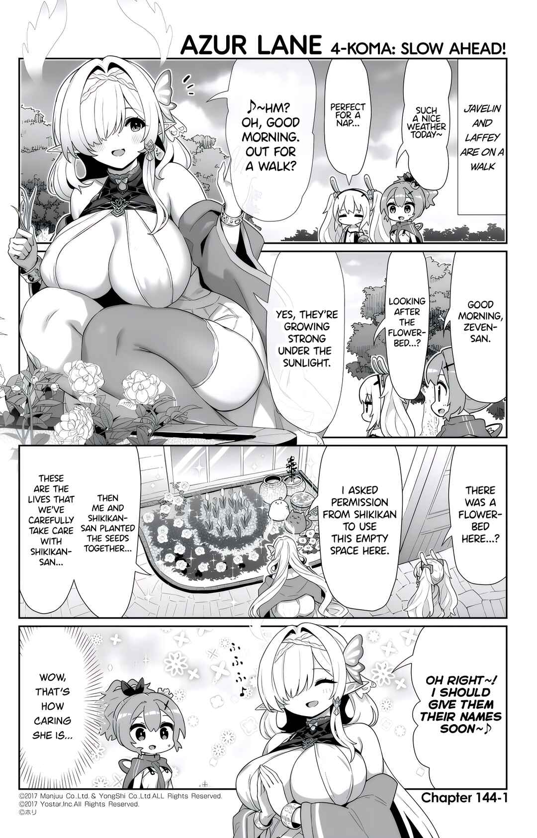 Page 1 Chapter 144 Azur Lane: Bisoku Zensin!