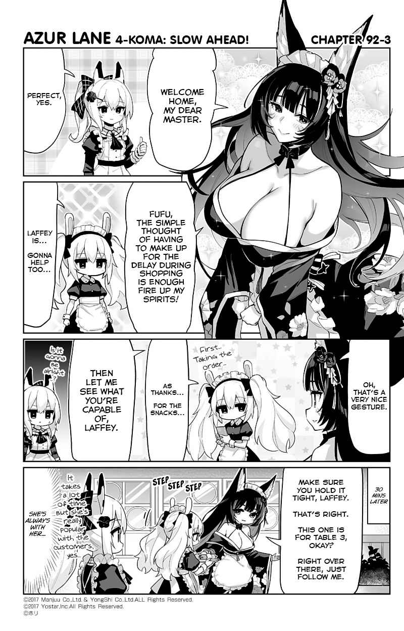 Page 3 Chapter 92 Azur Lane: Bisoku Zensin!
