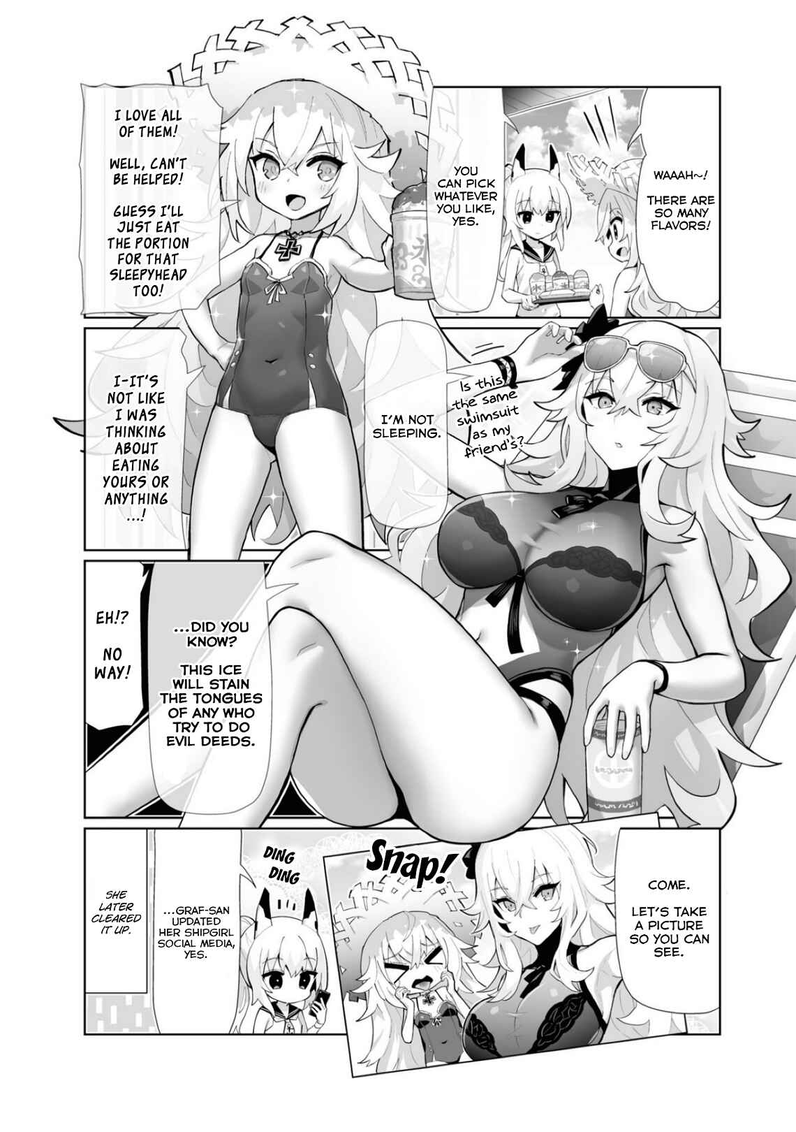 Page 4 Chapter 76.2 Azur Lane: Bisoku Zensin!