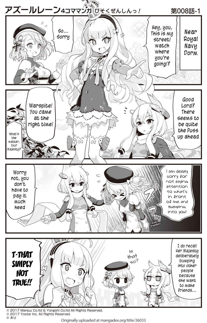 Page 1 Chapter 8 Azur Lane: Bisoku Zensin!