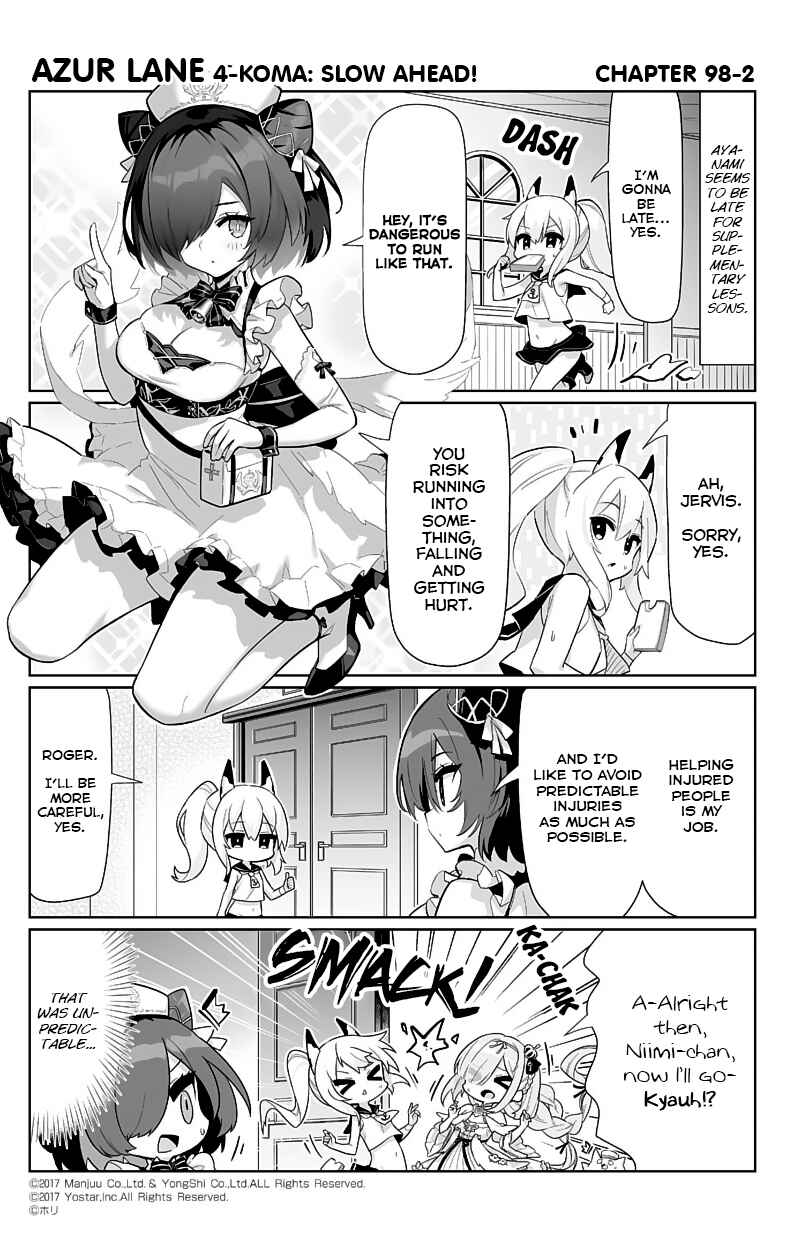 Page 2 Chapter 98 Azur Lane: Bisoku Zensin!