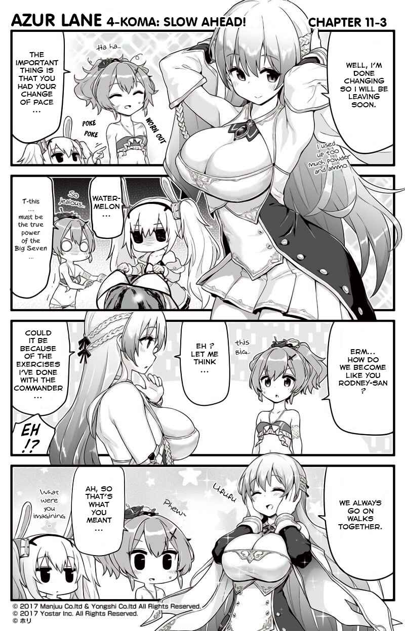 Page 3 Chapter 11 Azur Lane: Bisoku Zensin!