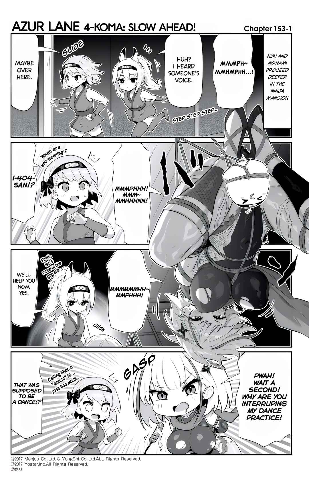 Page 1 Chapter 153 Azur Lane: Bisoku Zensin!