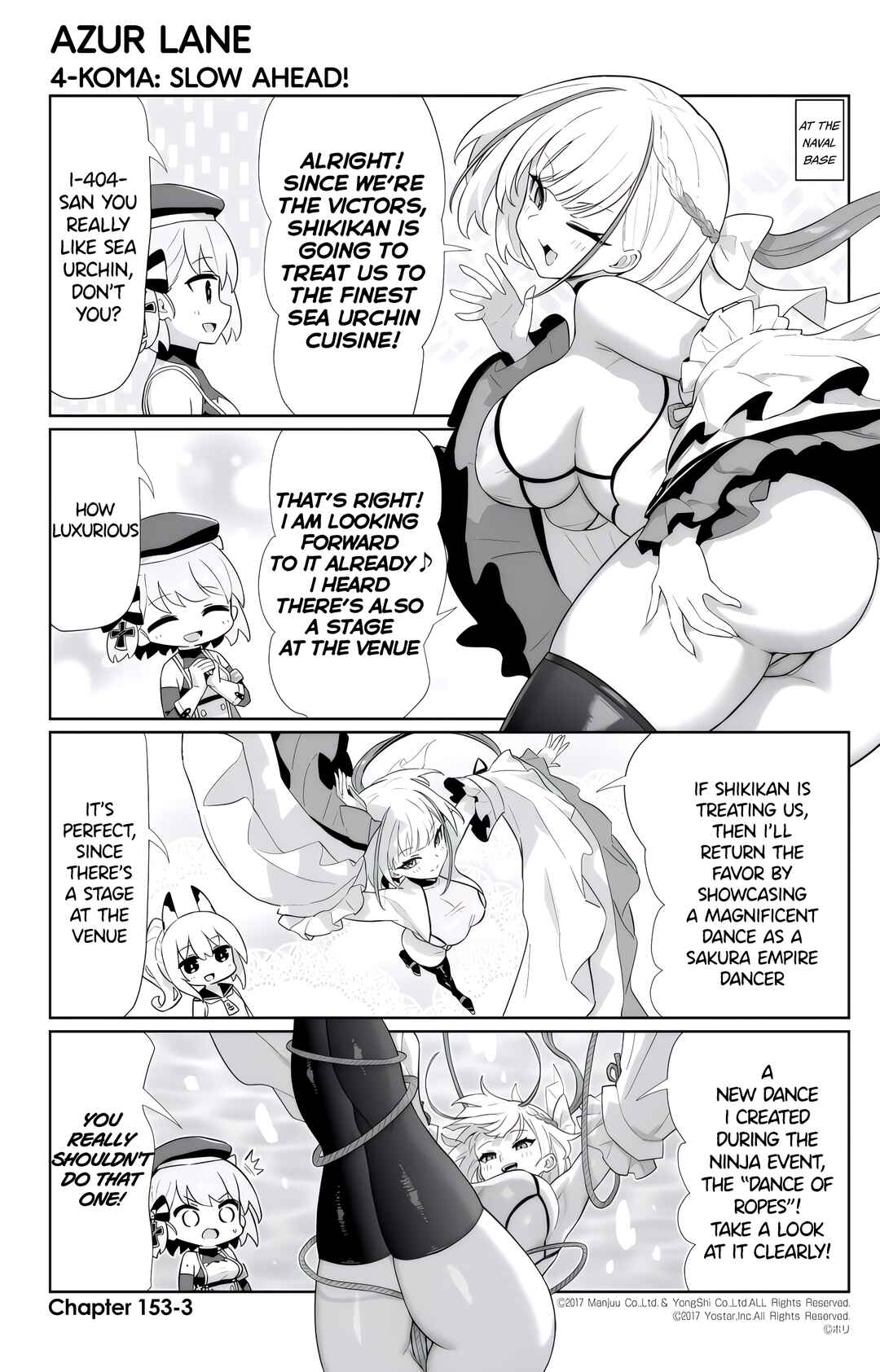 Page 3 Chapter 153 Azur Lane: Bisoku Zensin!